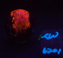 Load image into Gallery viewer, Fluorescent Calcite with Svabite 50mm Sphere for UV Collection 6201