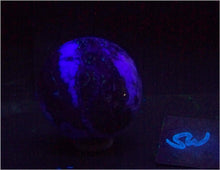 Load image into Gallery viewer, Amethyst Lace with Plume Fluorite 50mm Home Interior Decor Sphere or Gift 6219