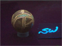 Load image into Gallery viewer, Fluorescent Septarian Nodule Piece 32mm Sphere for UV Collection or Study 6565