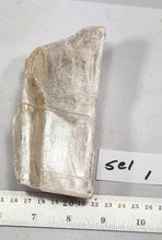 Load image into Gallery viewer, Selenite Cab Rough or Mineral Specimen or Metaphysical Healing Stone Sel1