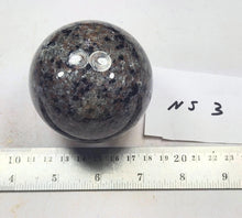 Load image into Gallery viewer, Fluorescent Yooperlite 64mm Sphere for Collection or Home Decor NS3