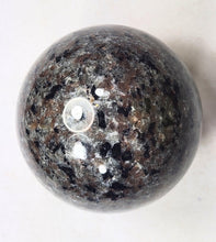 Load image into Gallery viewer, Fluorescent Yooperlite 64mm Sphere for Collection or Home Decor NS3