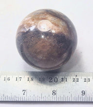 Load image into Gallery viewer, Fluorescent Calcite with Svabite 50mm Sphere for UV Collection 6201