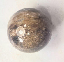 Load image into Gallery viewer, Fluorescent Calcite with Svabite 50mm Sphere for UV Collection 6201