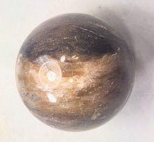 Load image into Gallery viewer, Fluorescent Calcite with Svabite 50mm Sphere for UV Collection 6201