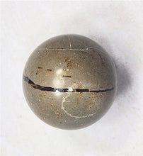 Load image into Gallery viewer, Fluorescent Septarian Nodule 35mm Sphere for UV Collection 6224