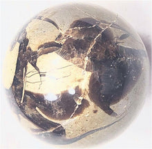 Load image into Gallery viewer, Fluorescent Septarian Nodule 35mm Sphere for UV Collection 6224