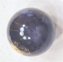 Load image into Gallery viewer, Purple Indonesian Agate 35mm Home Decor Stone Sphere Great Christmas Gift 6262