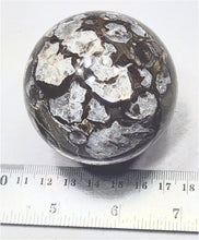 Load image into Gallery viewer, Mushroom Jasper w Crystalline Vugs 60mm Decor Sphere for Home or Office 6273