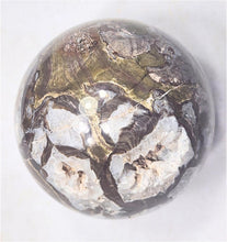 Load image into Gallery viewer, Mushroom Jasper w Crystalline Vugs 60mm Decor Sphere for Home or Office 6273