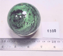 Load image into Gallery viewer, Zoisite 64mm Interior Sphere for Home or Office or Decor Sculpture 6300