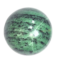 Load image into Gallery viewer, Zoisite 64mm Interior Sphere for Home or Office or Decor Sculpture 6300