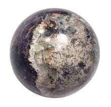 Load image into Gallery viewer, Purple Prism Mine Amethyst 50mm Interior Decor Sphere for Home or Office 6305