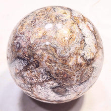 Load image into Gallery viewer, AZ Plume Fluorite 73mm Interior Decor Stone Sphere for Home or Office 6459