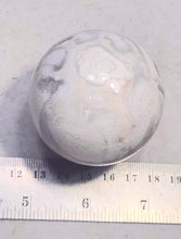 Load image into Gallery viewer, Coral Jasper 54mm Interior Decor Sphere for Home/Office - Monochrome Chic 6497