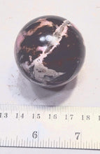 Load image into Gallery viewer, Rhodonite 41mm Decor Sphere -Interior Home or Office - Metaphysical/Healing 6509
