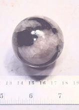Load image into Gallery viewer, Pyrite in Quartz 44mm Interior Decor Sphere for Home or Office Interiors - Healing Stone 6507