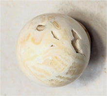 Load image into Gallery viewer, Fluorescent Montana Calcite 32mm Sphere for UV Collection Decor or Study 6571