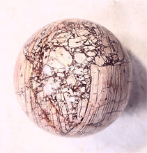 Load image into Gallery viewer, Chipboard Rhyolite 50mm Interior Decor Sphere for Home or Office/Artwork 6642