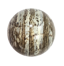Load image into Gallery viewer, Serpentine Rare Roosevelt Lake Striped 38mm Sphere - Holiday - Christmas 6410