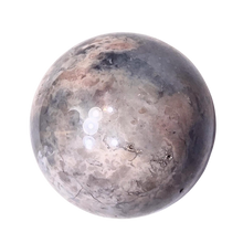 Load image into Gallery viewer, Sky Blue Burro Creek Fluorescent Agate 50mm Sphere - Decor or Collectible 6501