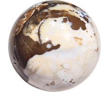 Load image into Gallery viewer, Large Polka Dot Agate 133mm Sphere Home/Office Interior Decor - Unique Gift 6485