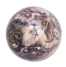 Load image into Gallery viewer, Fluorescent Fluorite/Pink Fluorite 57mm Sphere/UV Collection/Interior Decor 6464