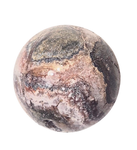 Load image into Gallery viewer, UV Fluorite 35mm Sphere for Fluorescent Collection/ Home or Office Decor 6591