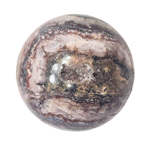 Load image into Gallery viewer, UV Fluorite 35mm Sphere for Fluorescent Collection/ Home or Office Decor 6591
