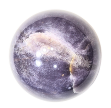 Load image into Gallery viewer, Purple Lepidolite 89mm Interior Decor Sphere for Home or Office 6457