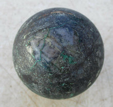Load image into Gallery viewer, Malachite Cuprite & Quartz in Specular Hematite 44mm Sphere 4521