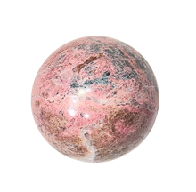 Load image into Gallery viewer, Rhodocrosite 35mm Sphere - Stone Home Interior Decor - Contemporary Style + 6529