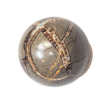 Load image into Gallery viewer, Fluorescent Septarian Nodule Piece 32mm Sphere for UV Collection or Study 6565