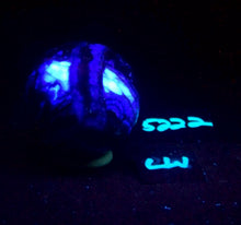 Load image into Gallery viewer, Fluorescent McCracken Mine AZ 64mm Sphere for Home Decor or Unique Gift 5222