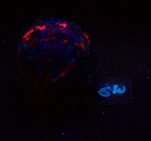 Load image into Gallery viewer, Fluorescent Calcite Fluorite Big Horn AZ 70mm Sphere for Collection or Gift 5292