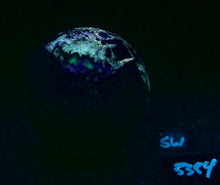 Load image into Gallery viewer, Fluorescent AZ Calcite and Hyalite 86mm Large Sphere for Collection or Gift 5384