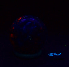 Load image into Gallery viewer, Fluorescent AZ Calcite and Fluorite 73mm Sphere SW LW Collection 5423