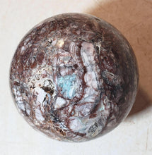 Load image into Gallery viewer, Brecciated Fluorite Large 86mm Sphere for Home Decor or Collection or Gift 5214