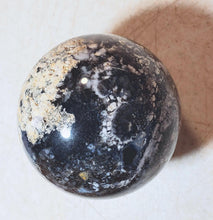 Load image into Gallery viewer, Amethst Sage Agate w Vugs 70mm Sphere for Collection or Sculpture Decor 5219