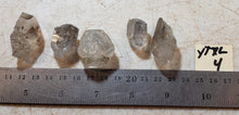 Load image into Gallery viewer, Tibetan Herkimer Quartz Crystals Set of 5 Stones for Jewelry or Metaphysical YTXL4