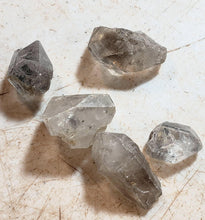 Load image into Gallery viewer, Tibetan Herkimer Quartz Crystals Set of 5 Stones for Jewelry or Metaphysical YTXL4