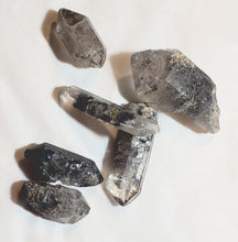 Load image into Gallery viewer, Tibetan Herkimer Quartz Crystals Set of 6 Stones for Jewelry or Metaphysical YTXL3