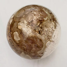 Load image into Gallery viewer, Golden Burro Creek Agate Large 114mm Sphere for Home Decor or Gift 5250