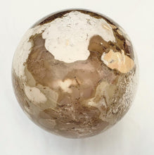 Load image into Gallery viewer, Golden Burro Creek Agate Large 114mm Sphere for Home Decor or Gift 5250