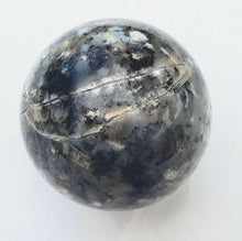 Load image into Gallery viewer, Amethyst Sage Agate 50mm Sphere for Home Decor or Unique Gift 5251