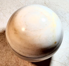 Load image into Gallery viewer, Aguila White Marble 152mm Large Sphere for Collection or Home Decor or Gift 5254
