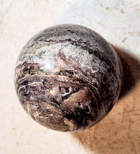 Load image into Gallery viewer, Amethyst Lace w Fluorite Galena & Druse Vugs 60mm Sphere Office Home Decor 5269