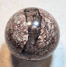 Load image into Gallery viewer, Fluorescent Calcite Fluorite Big Horn AZ 70mm Sphere for Collection or Gift 5292
