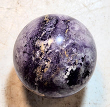 Load image into Gallery viewer, Fluorite from Bolivia 50mm Sphere for Home or Office Decor or Holiday Gift 5295