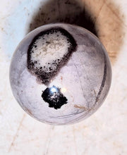 Load image into Gallery viewer, Purple Fluorite 35mm McCracken Mine AZ 35mm Sphere 5297